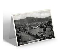 NOTELET - Vintage Wales - Village from the North, Meifod