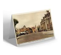 NOTELET - Vintage Warwickshire - Coventry Street & Council House Nuneaton b