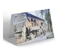 NOTELET - Vintage Warwickshire - Old Mill Guy's Cliff Near Warwick (b)