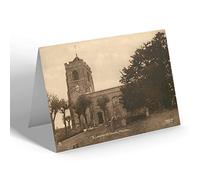 NOTELET - Vintage Warwickshire - St. Laurence's Church, Meriden