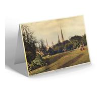 NOTELET - Vintage Warwickshire - The Three Spires, Coventry (ac)