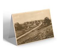 NOTELET - Vintage Westmorland - The Village from the West, Heversham (a)