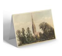 NOTELET - Vintage Wiltshire - Salisbury Cathedral, the King Of Spires (b)