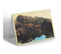 NOTELET - Vintage Wiltshire - The River, Bradford-on-Avon (b)