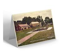 NOTELET - Vintage Worcestershire - Saint Richard Statue, Droitwich (b)