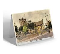 NOTELET - Vintage Worcestershire - St. John's Parish Church, Worcester (b)