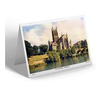 NOTELET - Vintage Worcestershire - The Cathedral, Worcester (b)