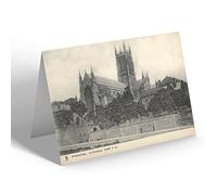 NOTELET - Vintage Worcestershire - Worcester. Cathedral from S.W.