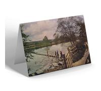 NOTELET - Vintage Yorkshire - Ilkley. The Stepping Stones (b)