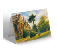 NOTELET - Wadham College, Oxford - Vintage Art Style