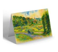 NOTELET - Ward Jackson Park, West Hartlepool (b) - Vintage Art Style