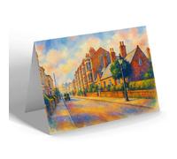 NOTELET - Waterloo Road, Ramsey - Vintage Art Style