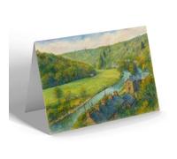 NOTELET - Weir Head, Dulverton - Vintage Art Style