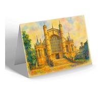 NOTELET - West Door, St George's Chapel, Windsor - Vintage Art Style