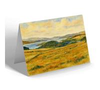 NOTELET - West Loch Tarbert, Clachan - Vintage Art Style