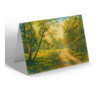 NOTELET - Where twines the path, Forest of Birse - Vintage Art Style