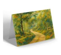 NOTELET - Where Twines the Path, Trossachs - Vintage Art Style