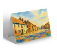 NOTELET - Whitecross Street, Barton-on-Humber - Vintage Art Style