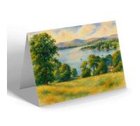 NOTELET - Windermere from Queen Adelaide's Hill - Vintage Art Style