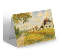 NOTELET - Woodland Estate, West Chiltington - Vintage Art Style