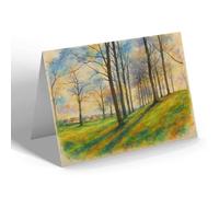 NOTELET - Woolstanton from the Golf Links - Vintage Art Style