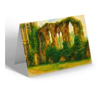 NOTELET - Worcester Cathedral Guesten Hall - Vintage Art Style