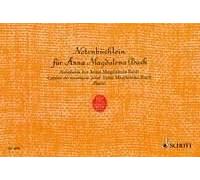 Notenbuchlein Fur A.M.Bach Johann Sebastian Bach Book [Softcover] Piano Schott M