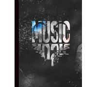 Notenheft - 120 Seiten, 8,5 x 11 Zoll: Großes Musikheft | Songwriting | Komponieren | Musiknoten für Schule, Studium und Alltag