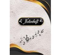 Notenheft Klavier Notenbuch Keyboard Musikunterricht Akkordeon Notenlinienheft Große Lineatur Klavierunterricht Anfänger Piano Orgelbuch DIN A4 ... Notensysteme Musiker Celesta 02B15