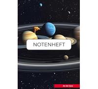 Notenheft - Zensurenheft für Lehrer im Design Planets (Din A 4): gut strukturierte Notenlisten für das gesamte Schuljahr