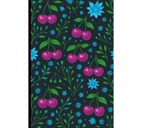Notepad A5, 80 pages.: Cover: sweet neon cherries.
