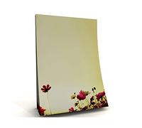Notepad A5 | Summer, Flowers, Evening Sun Writing Paper Pad | Sunny Flowers | 50 Sheets 90 g/m² | Notepad | Notepad | Notepad | Notepad A5 | Paperandpicture
