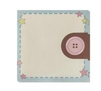 Notepad - Notepad Made of Paper, 50 Sheets of Doodled Paper for Writing, 50 Sheets of Pads for Writing Without Glue, Glue-Free Solution, Office Decoration, Cute Stationery for M