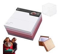 Notepad, Sticky Note Pad,Art Sticky Note Pad with Pen Holder | Temple Tear Away, Art Sticky Note Pad, Non-Stick Note Pad, Sticky Notes Pad
