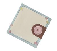 Notepads, 50 Sheets Writing Pads for Writing, No Glue, Desk Decoration, Cute Stationery for Home, Student Room, Teaching, Library