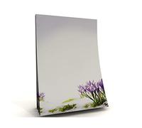 Notepads DIN A5 Set of 2 with Crocus Motif - 50 Sheets, 90 g/m² Paper, Printed on One Side, Notepad & Letter Pad for Office and Everyday Use