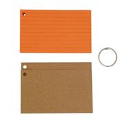 Notepads Sticky Notes Easy Peels Reposition, 1orange red