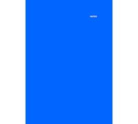 Notes: 17x25cm personal note taking book - 125 pages - Rigid cover - Minimal design - Compact - Distraction free writing experience
