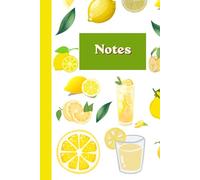 Notes: A Simple Lemon-Themed 6×9 Blank Lined Notebook for Writing, Journaling, and Everyday Notes
