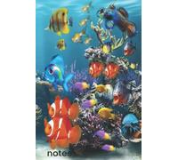 Notes: Aquarium Tropical Fish Sea Tank Coral Reef Book Notepad Notebook Composition and Journal Gratitude Dot Diary