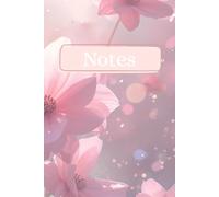 Notes: Capture your thoughts in style with our vibrant Pink Floral 6x9 Notebook