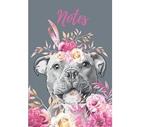 Notes: Cute Staffordshire Bull Terrier Notebook - Medium Lined Exercise Book for Staffie Lovers - 9 x 6 inches with 120 Pages - Staffy Gift (The Sassy ... Bull Terrier Notebook Collection)