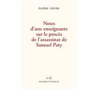 Notes d'une enseignante sur le procès de l'assassinat de Sam