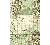 Notes From My Travels: Notebook, Travel Journal, Vintage Map Notebook, Bon Voyage Gift, Travel Gift