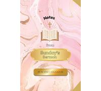 Notes From Sunday's Sermon