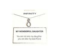 Notes From The Heart My Wonderful Daughter Infinity Pendant