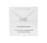 Notes From The Heart - My Wonderful Sister - Infinity Pendant
