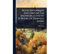 Notes Historiques Sur L'origine, Les Seigneurs, Le Fief Et Le Bourg De Damville (eure)