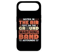 Notes in the air feet on the ground - Marching Band Case for iPhone Air