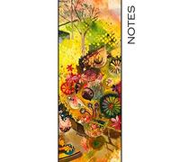 Notes: Lined notebook / pad, 5”x 8”, 63 white pages, 32 sheets, soft cover paperback, 8mm line height, page numbered, general use (diary, Journal). (Sarah Thomson covers)